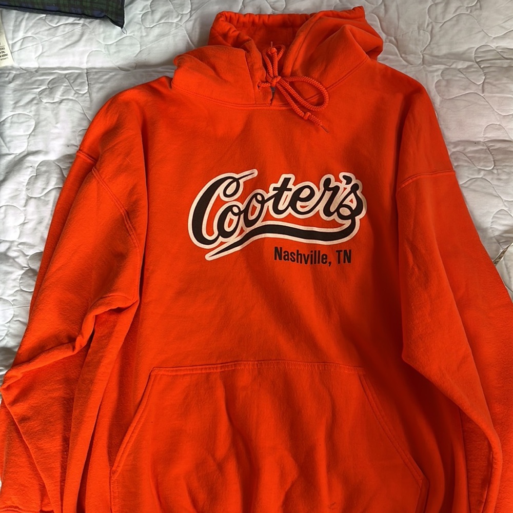Cooters orange sweatshirt. Nashville Tennessee. - Picture 2 of 7